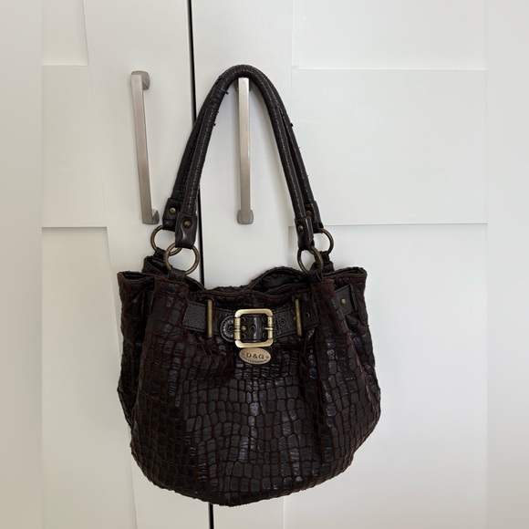 no brand Handbags - Dolce and Gabbana inspired Brown Handbag